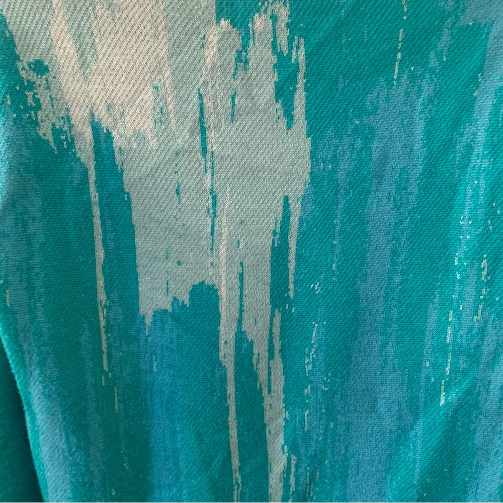 Anthropologie Artwork Lauren C Walcott Wool Blend Mixed Media Lama Sweater - Picture 6 of 11